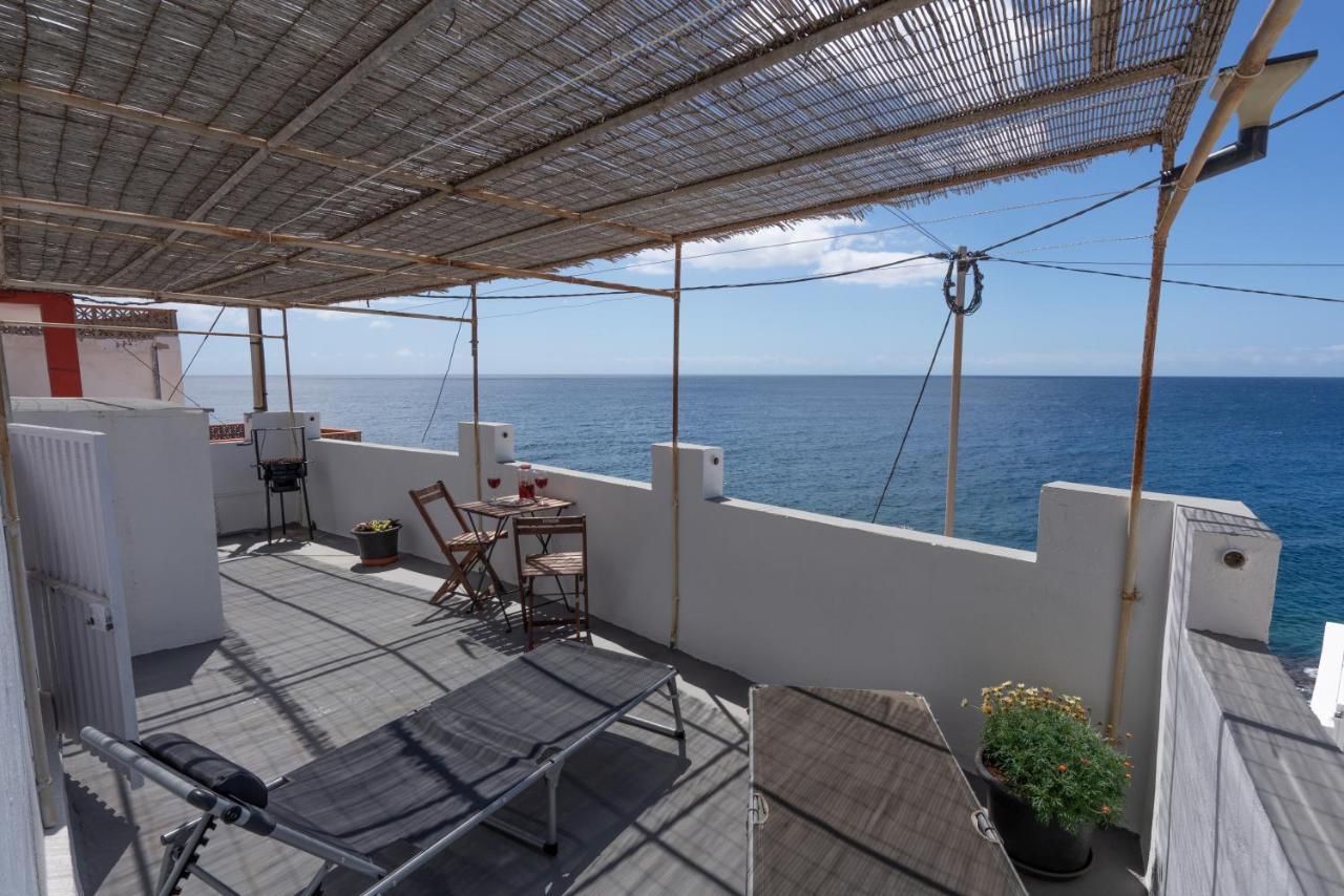 Romantic Cave With Big Terrace Overlooking The Sea Santa Cruz de Tenerife Exterior foto