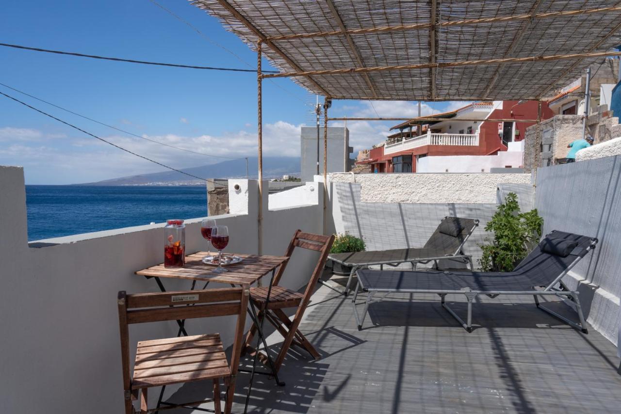 Romantic Cave With Big Terrace Overlooking The Sea Santa Cruz de Tenerife Exterior foto